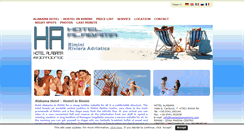 Desktop Screenshot of hotelalabamarimini.com